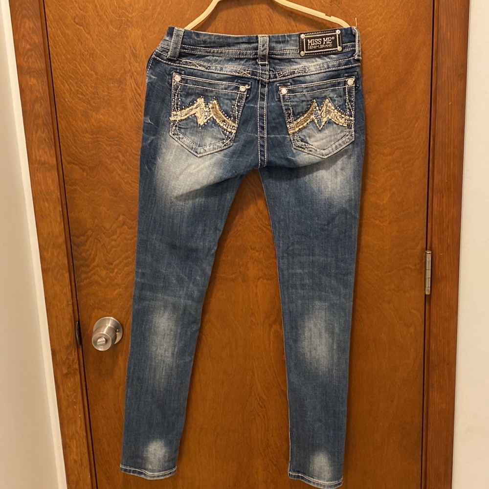 Miss me cuffed skinny jeans size 27